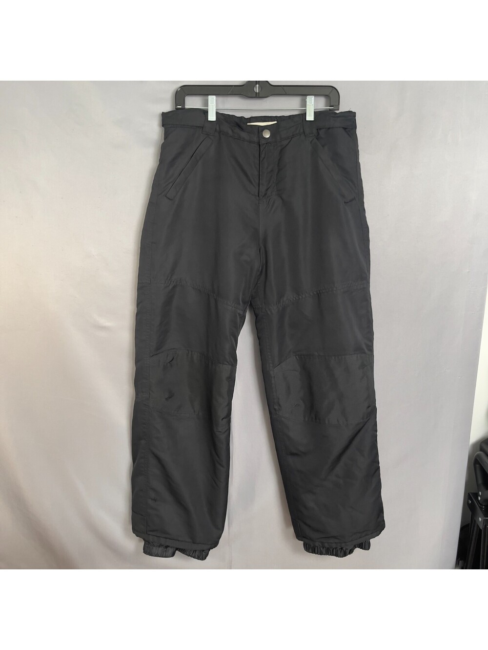 Cherokee Youth Teen XL 16/18 Black Insulated Snow Ski Pants Repaired 28"